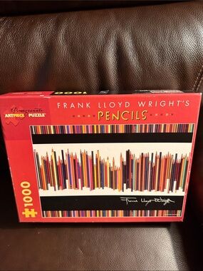 Pomegranate Frank Lloyd Wright Pencils 1000 Piece Puzzle - 20" by 29"